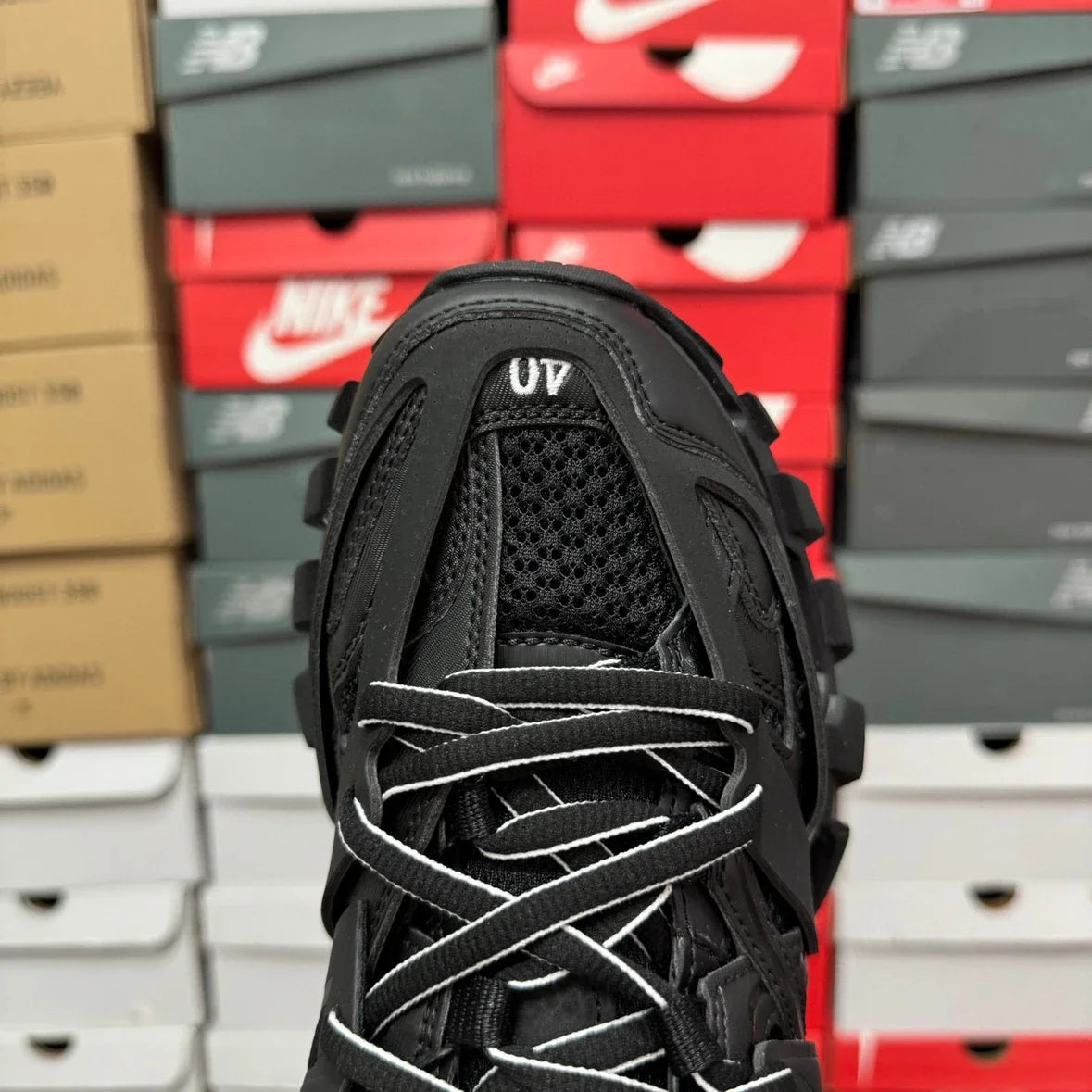 Premium Track Sneaker 'Triple Black