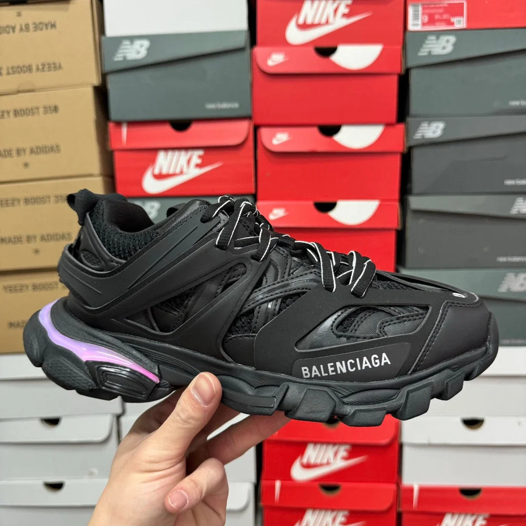 Premium Track Sneaker 'Triple Black'