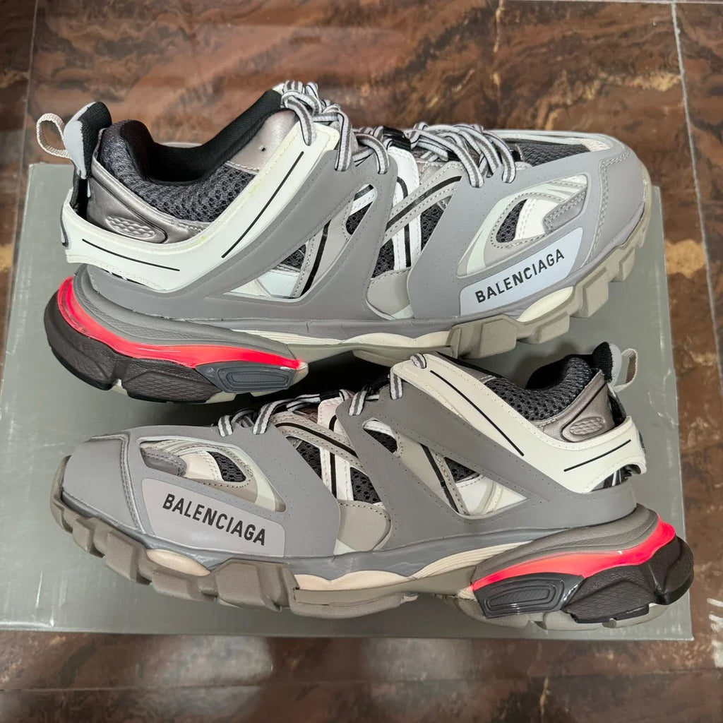 Premium Track Sneaker - Medium Ash