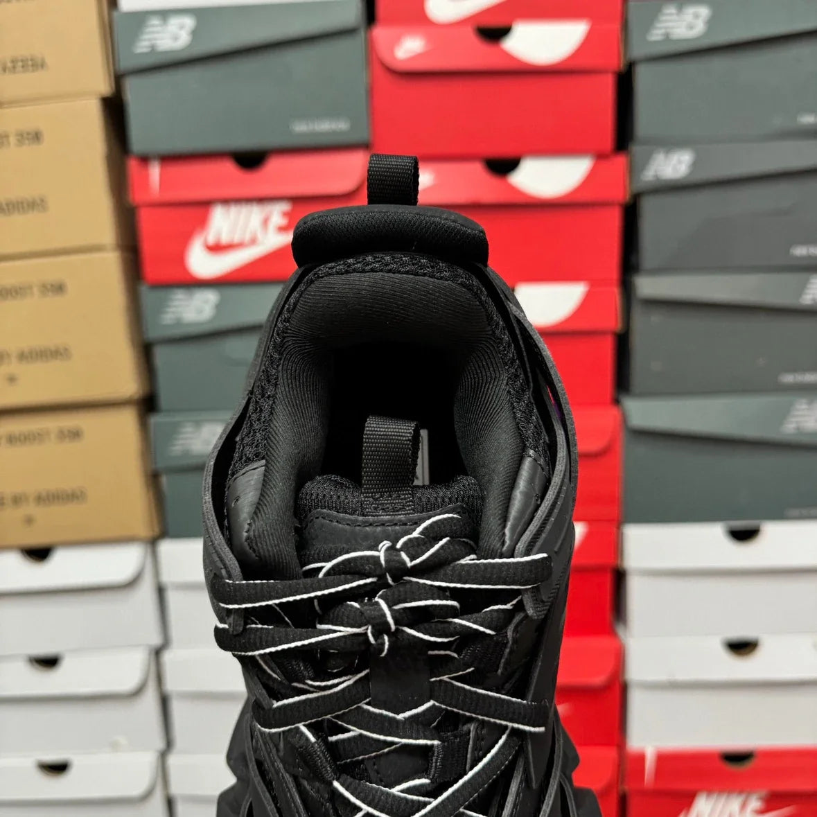 Premium Track Sneaker 'Triple Black'